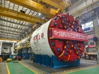 铁建重工“苍核1号”下线，助力国家重要能源项目建设(图2)