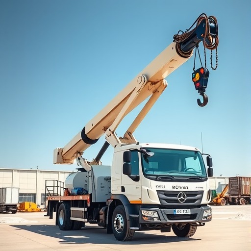 柳工全新16吨随车吊‖吊臂伸缩采用汽车起重机主流双缸自由伸缩(图1)