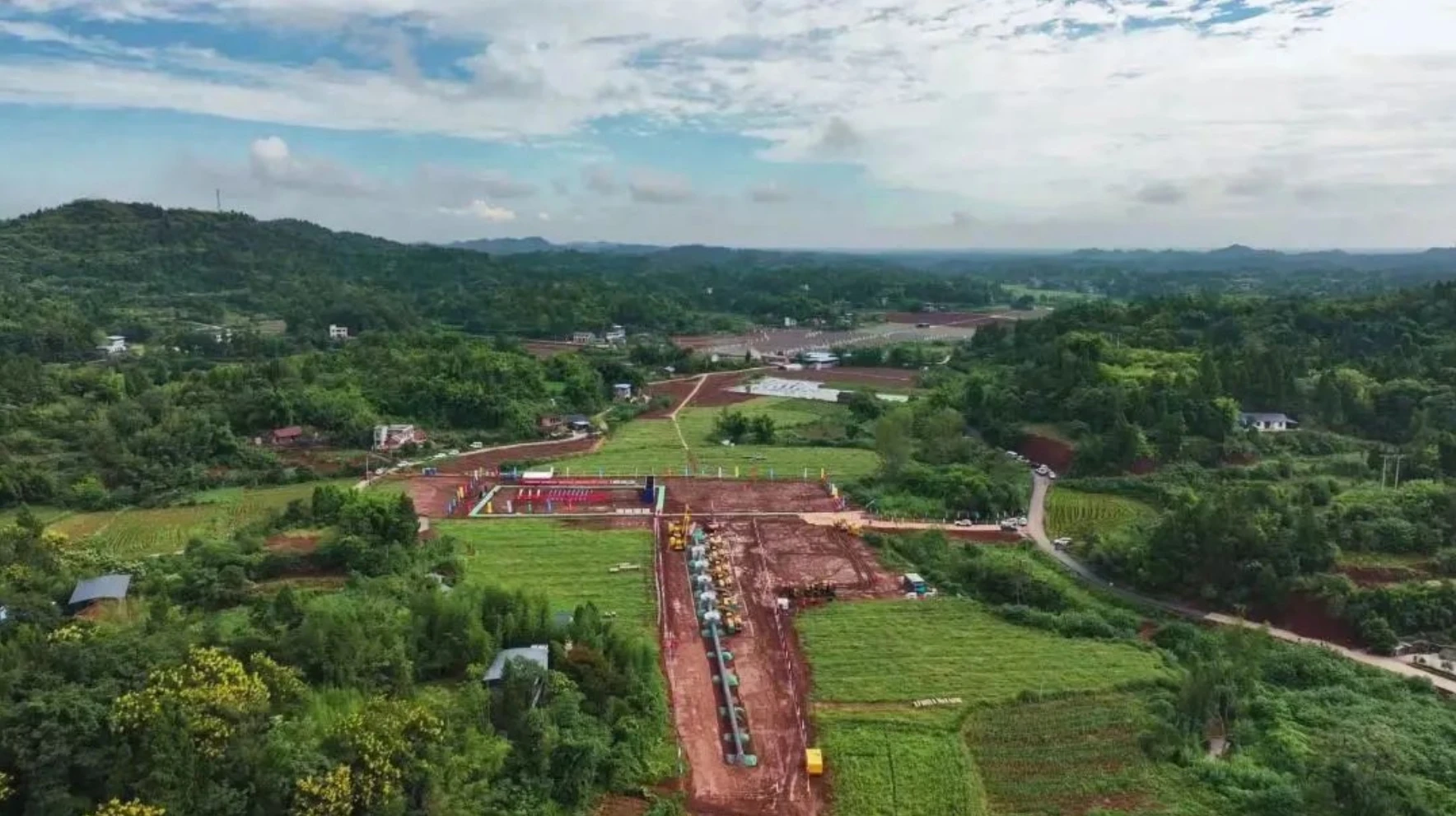 川气东送二线天然气管道工程项目正式开工(图2)