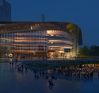 扎哈事务所最新方案：杭州钱塘湾文化区(图7)