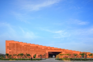 463个阶梯平台，铺满印度Prestige大学新建筑屋面(图7)