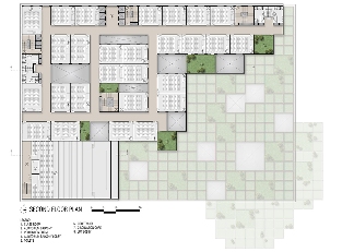 463个阶梯平台,铺满印度Prestige大学新建筑屋面(图28) 463个阶梯平台,铺满印度Prestige大学新建筑屋面(图28)