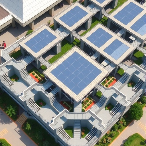 463个阶梯平台，铺满印度Prestige大学新建筑屋面(图19)