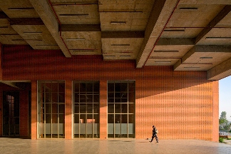 463个阶梯平台，铺满印度Prestige大学新建筑屋面(图23)