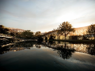 起伏的光伏大屋面：巴西利亚WTC Biotic综合体在建方案(图14)