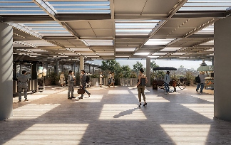 起伏的光伏大屋面：巴西利亚WTC Biotic综合体在建方案(图16)