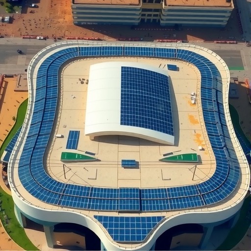 起伏的光伏大屋面：巴西利亚WTC Biotic综合体在建方案(图10)