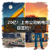 20亿!上市公司钠电项目签约!(图1) 20亿!上市公司钠电项目签约!(图1)