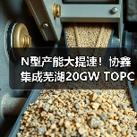N型产能大提速!协鑫集成芜湖20GW TOPCon电池一期项目开工(图2) N型产能大提速!协鑫集成芜湖20GW TOPCon电池一期项目开工(图2)