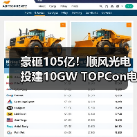 豪砸105亿!顺风光电投建10GW TOPCon电池项目(图2) 豪砸105亿!顺风光电投建10GW TOPCon电池项目(图2)