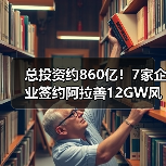 总投资约860亿!7家企业签约阿拉善12GW风光基地项目(图4) 总投资约860亿!7家企业签约阿拉善12GW风光基地项目(图4)