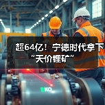 超64亿!宁德时代拿下“天价锂矿”(图4) 超64亿!宁德时代拿下“天价锂矿”(图4)