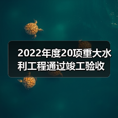 2022年度20项重大水利工程通过竣工验收(图3) 2022年度20项重大水利工程通过竣工验收(图3)