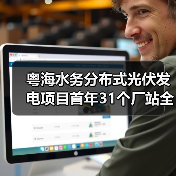 粤海水务分布式光伏发电项目首年31个厂站全部投产送电（图1）