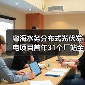 粤海水务分布式光伏发电项目首年31个厂站全部投产送电（图3）