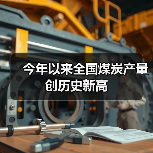 今年以来全国煤炭产量创历史新高（图3）