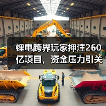 锂电跨界玩家押注260亿项目，资金压力引关注（图1）