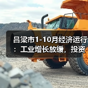吕梁市1-10月经济运行:工业增长放缓,投资消费双增(图4) 吕梁市1-10月经济运行:工业增长放缓,投资消费双增(图4)