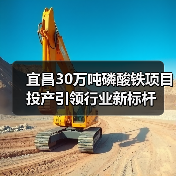 宜昌30万吨磷酸铁项目投产引领行业新标杆(图2) 宜昌30万吨磷酸铁项目投产引领行业新标杆(图2)