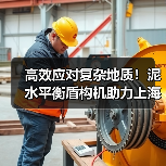 高效应对复杂地质!泥水平衡盾构机助力上海地铁建设(图2) 高效应对复杂地质!泥水平衡盾构机助力上海地铁建设(图2)
