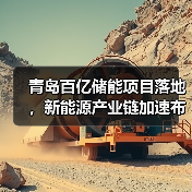 青岛百亿储能项目落地,新能源产业链加速布局(图4) 青岛百亿储能项目落地,新能源产业链加速布局(图4)