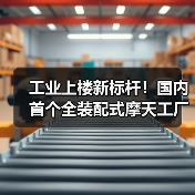 工业上楼新标杆!国内首个全装配式摩天工厂竣工如何破局土地难题?(图3) 工业上楼新标杆!国内首个全装配式摩天工厂竣工如何破局土地难题?(图3)