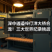深中通道伶仃洋大桥合龙!三大世界纪录挑战成功(图1) 深中通道伶仃洋大桥合龙!三大世界纪录挑战成功(图1)