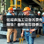 低噪声施工设备名录有哪些?最新推荐目录出炉(图2) 低噪声施工设备名录有哪些?最新推荐目录出炉(图2)