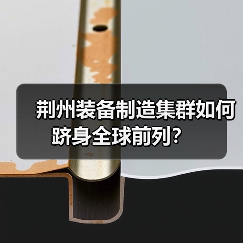 荆州装备制造集群如何跻身全球前列?(图2) 荆州装备制造集群如何跻身全球前列?(图2)