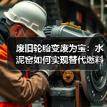 废旧轮胎变废为宝:水泥窑如何实现替代燃料减碳新突破?(图2) 废旧轮胎变废为宝:水泥窑如何实现替代燃料减碳新突破?(图2)