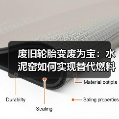 废旧轮胎变废为宝:水泥窑如何实现替代燃料减碳新突破?(图3) 废旧轮胎变废为宝:水泥窑如何实现替代燃料减碳新突破?(图3)