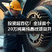 投资超百亿！全球首个20万吨高纯晶硅项目开工（图1）