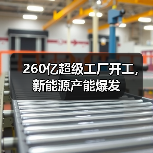 260亿超级工厂开工,新能源产能爆发(图2) 260亿超级工厂开工,新能源产能爆发(图2)