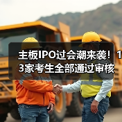 主板IPO过会潮来袭!13家考生全部通过审核(图1) 主板IPO过会潮来袭!13家考生全部通过审核(图1)