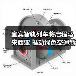 宜宾智轨列车将启程马来西亚 推动绿色交通新合作(图4) 宜宾智轨列车将启程马来西亚 推动绿色交通新合作(图4)