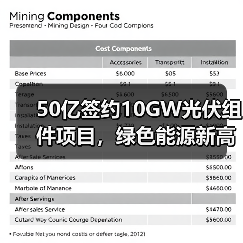50亿签约10GW光伏组件项目，绿色能源新高地如何打造？（图4）