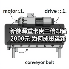 新能源重卡贵三倍却省2000元 为何成货运新宠？（图1）