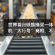 世界首台铁路换梁一体机“太行号”亮相，不停运施工破解行业难题（图2）