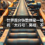 世界首台铁路换梁一体机“太行号”亮相，不停运施工破解行业难题（图3）