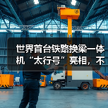 世界首台铁路换梁一体机“太行号”亮相，不停运施工破解行业难题（图4）