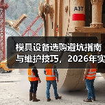 模具设备选购避坑指南与维护技巧,2026年实用干货(图1) 模具设备选购避坑指南与维护技巧,2026年实用干货