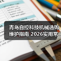 青岛自控科技机械选购维护指南 2026实用常见问题解析(图3) 青岛自控科技机械选购维护指南 2026实用常见问题解析(图3)