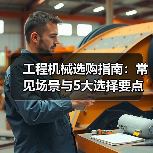 工程机械选购指南:常见场景与5大选择要点(图2) 工程机械选购指南:常见场景与5大选择要点(图2)