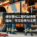 德安器械工程机械选型指南:常见场景与注意事项(图4) 德安器械工程机械选型指南:常见场景与注意事项(图4)
