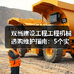 双当建设工程工程机械选购维护指南:5个实用方法解析(图1) 双当建设工程工程机械选购维护指南:5个实用方法解析(图1)