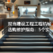 双当建设工程工程机械选购维护指南:5个实用方法解析(图4) 双当建设工程工程机械选购维护指南:5个实用方法解析(图4)
