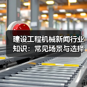 建设工程机械新闻行业知识:常见场景与选择要点(图1) 建设工程机械新闻行业知识:常见场景与选择要点(图1)