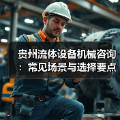 贵州流体设备机械咨询:常见场景与选择要点2026(图2) 贵州流体设备机械咨询:常见场景与选择要点2026(图2)