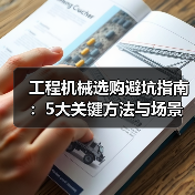 工程机械选购避坑指南:5大关键方法与场景解析(图4) 工程机械选购避坑指南:5大关键方法与场景解析(图4)
