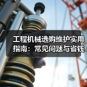 工程机械选购维护实用指南:常见问题与省钱方法2026(图2) 工程机械选购维护实用指南:常见问题与省钱方法2026(图2)